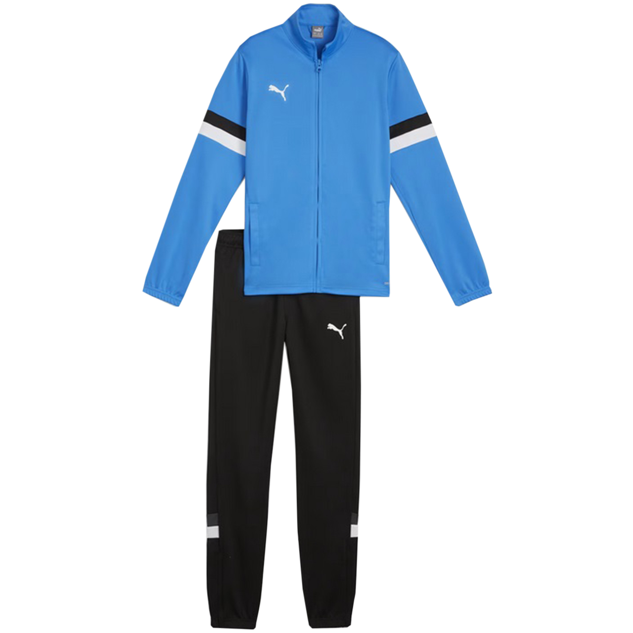 Костюм спортивний PUMA teamRISE Tracksuit Jr синій, чорний Діт 176 см Костюм спортивний PUMA teamRISE Tracksuit Jr синій, чорний Діт 176 см