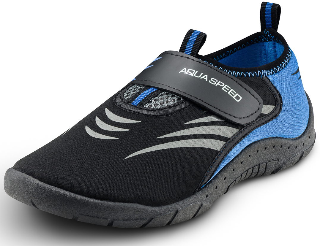 Аквашузи Aqua Speed AQUA SHOE MODEL 27B 7612 чорний, сірий, синій Уні 40 Аквашузи Aqua Speed AQUA SHOE MODEL 27B 7612 чорний, сірий, синій Уні 40