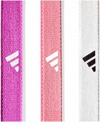 Повязки на голову Adidas Hairbands 3pk розовый, фиолетовый, белый Жен One Size. Изображение №2