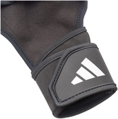 Рукавички для тренінгу Adidas Open Back Training Gloves чорний Уні M. Зображення №4 Рукавички для тренінгу Adidas Open Back Training Gloves чорний Уні M. Зображення №4