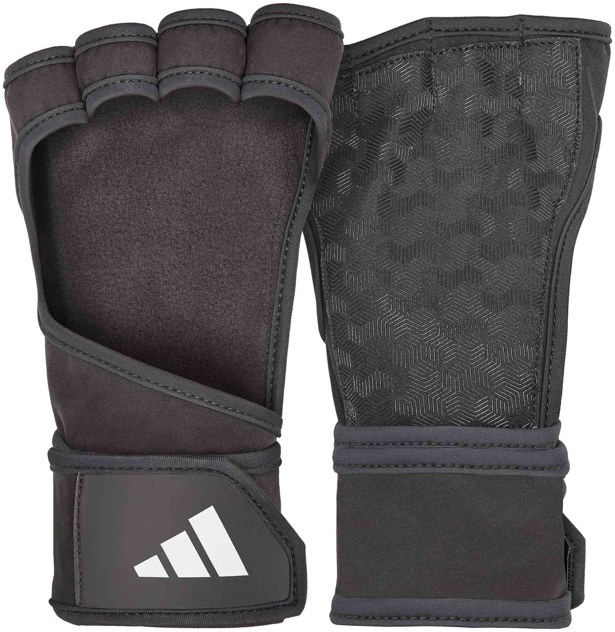 Рукавички для тренінгу Adidas Open Back Training Gloves чорний Уні XL Рукавички для тренінгу Adidas Open Back Training Gloves чорний Уні XL