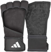 Рукавички для тренінгу Adidas Open Back Training Gloves чорний Уні M. Зображення №5 Рукавички для тренінгу Adidas Open Back Training Gloves чорний Уні M. Зображення №5