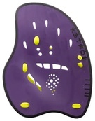 Лопатки для плавания Arena VORTEX EVOLUTION HAND PADDLE фиолетовый, желтый Уни L. Изображение №2