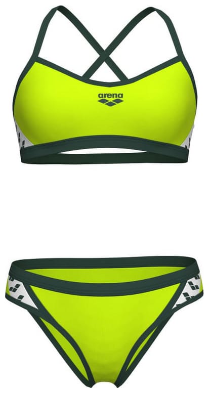 Купальник роздільний для жінок Arena ICONS BIKINI CROSS BACK SOLID салатовий Жін 40 Купальник роздільний для жінок Arena ICONS BIKINI CROSS BACK SOLID салатовий Жін 40
