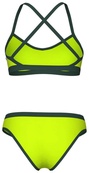 Купальник роздільний для жінок Arena ICONS BIKINI CROSS BACK SOLID салатовий Жін 36. Зображення №3 Купальник роздільний для жінок Arena ICONS BIKINI CROSS BACK SOLID салатовий Жін 36. Зображення №3