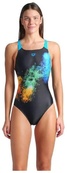 Купальник закритий для жінок Arena VIBRANT SWIMSUIT SWIM PRO BACK чорний Жін 38. Зображення №5
