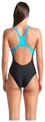 Купальник закритий для жінок Arena VIBRANT SWIMSUIT SWIM PRO BACK чорний Жін 38. Зображення №7