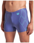 Плавки-шорты для мужчин Arena GRAPHIC SWIM SHORT фиолетовый Муж. Изображение №2