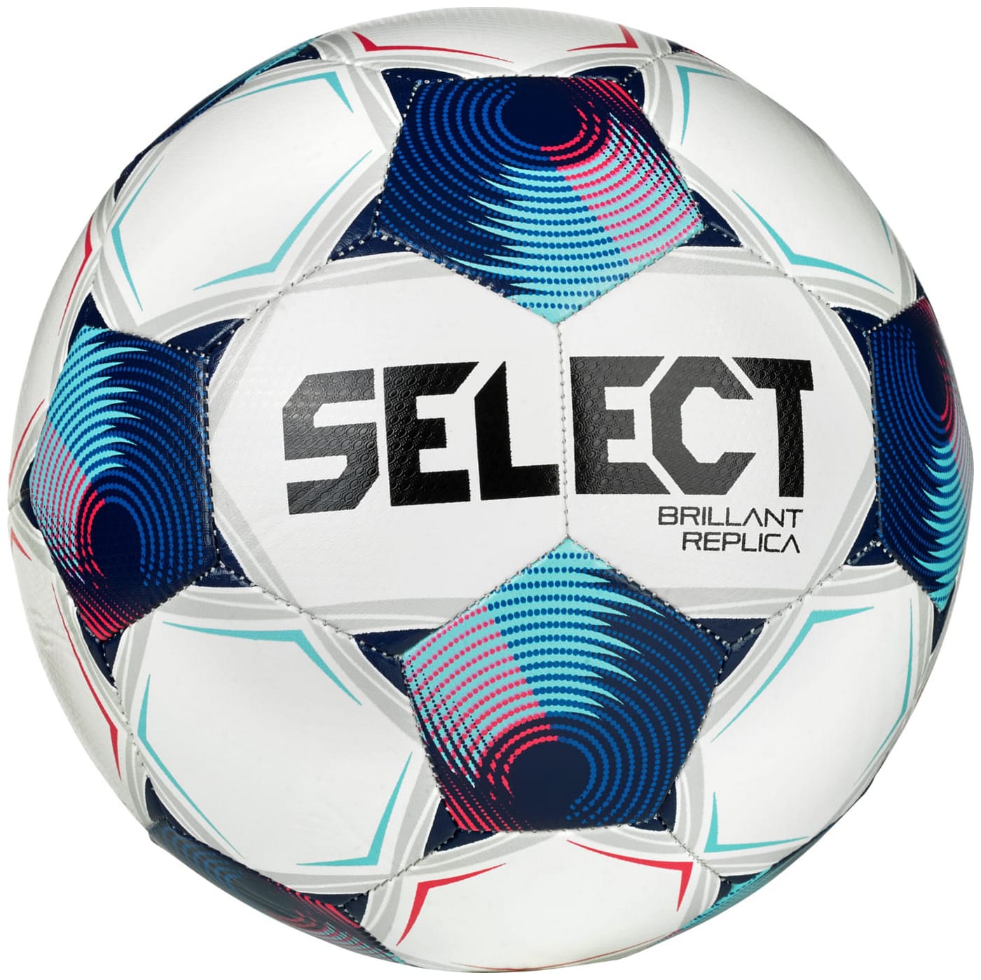 М'яч футбольний Select BRILLANT REPLICA v25 білий, синій Уні 4 М'яч футбольний Select BRILLANT REPLICA v25 білий, синій Уні 4