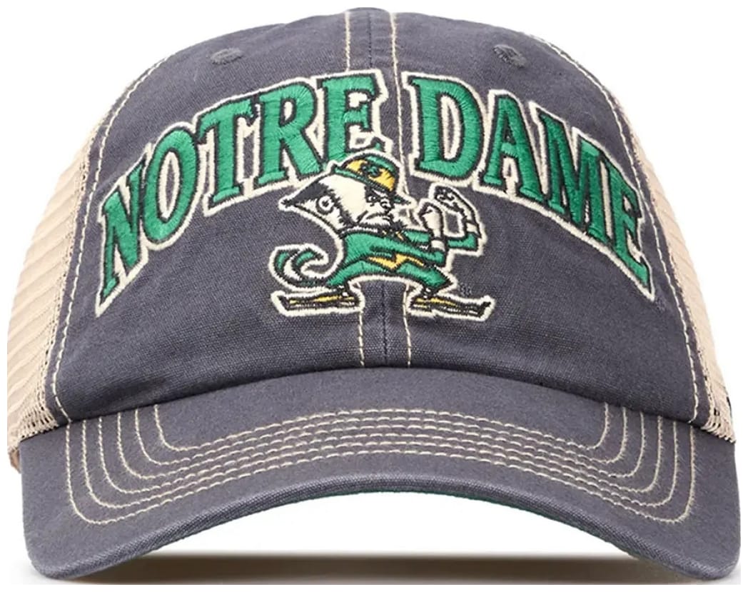Кепка-тракер 47 Brand NOTRE DAME TUSCALOOSA серая, бежевая Уни One Size Кепка-тракер 47 Brand NOTRE DAME TUSCALOOSA серая, бежевая Уни One Size