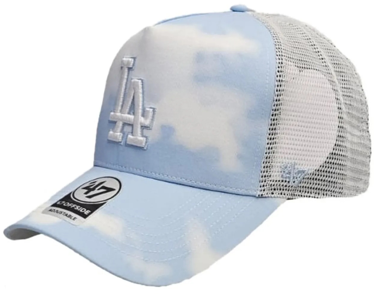 Кепка-тракер 47 Brand LA DODGERS IN THE CLOUDS голубой, белый Уни One Size Кепка-тракер 47 Brand LA DODGERS IN THE CLOUDS голубой, белый Уни One Size