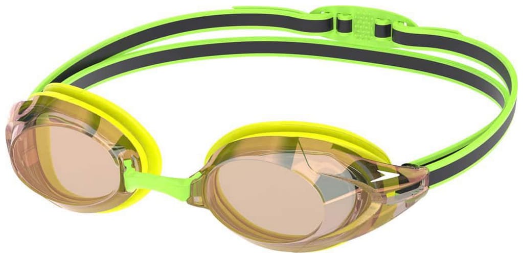 Очки для плавания Speedo VANQUISHER 3.0 MIRRORED зеленый, желтый Уни One Size Очки для плавания Speedo VANQUISHER 3.0 MIRRORED зеленый, желтый Уни One Size