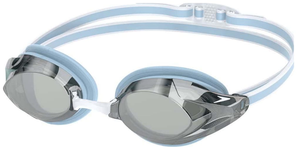 Очки для плавания Speedo WOMENS VANQUISHER 3.0 MIRRORED серый, голубой Жен One Size Очки для плавания Speedo WOMENS VANQUISHER 3.0 MIRRORED серый, голубой Жен One Size
