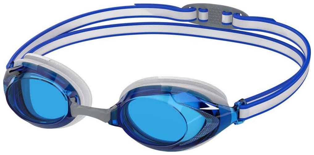 Очки для плавания Speedo JUNIOR VANQUISHER 3.0 синий, белый Детский One Size Очки для плавания Speedo JUNIOR VANQUISHER 3.0 синий, белый Детский One Size