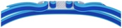 Очки для плавания Speedo JUNIOR VANQUISHER 3.0 MIRROR синие Детские One Size. Изображение №2