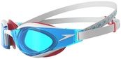Очки для плавания Speedo FASTSKIN HYPER ELITE белый, синий Уни One Size. Изображение №3