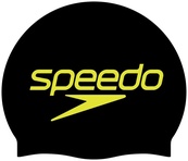 Шапка для плавання Speedo SLOGAN PRT CAP AU/AF/AM чорний Уні One Size. Зображення №2