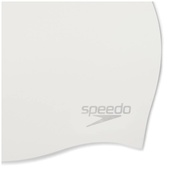 Шапка для плавання Speedo MOULDED SILC CAP AF/AM/AU білий Уні One Size. Зображення №3 Шапка для плавання Speedo MOULDED SILC CAP AF/AM/AU білий Уні One Size. Зображення №3
