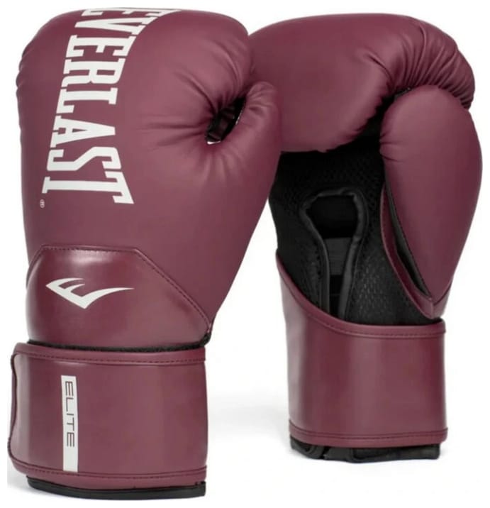 Боксерські рукавиці EVERLAST ELITE 2 BOXING GLOVES бордовий Уні 16 унцій Боксерські рукавиці EVERLAST ELITE 2 BOXING GLOVES бордовий Уні 16 унцій
