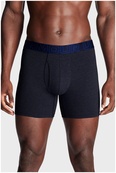 Трусы UA Underwear Boxers UA PERFORMANCE COTTON - SOLID 6 3PK синий, серый, темно-синий Муж MD. Изображение №2 Трусы UA Underwear Boxers UA PERFORMANCE COTTON - SOLID 6 3PK синий, серый, темно-синий Муж MD. Изображение №2