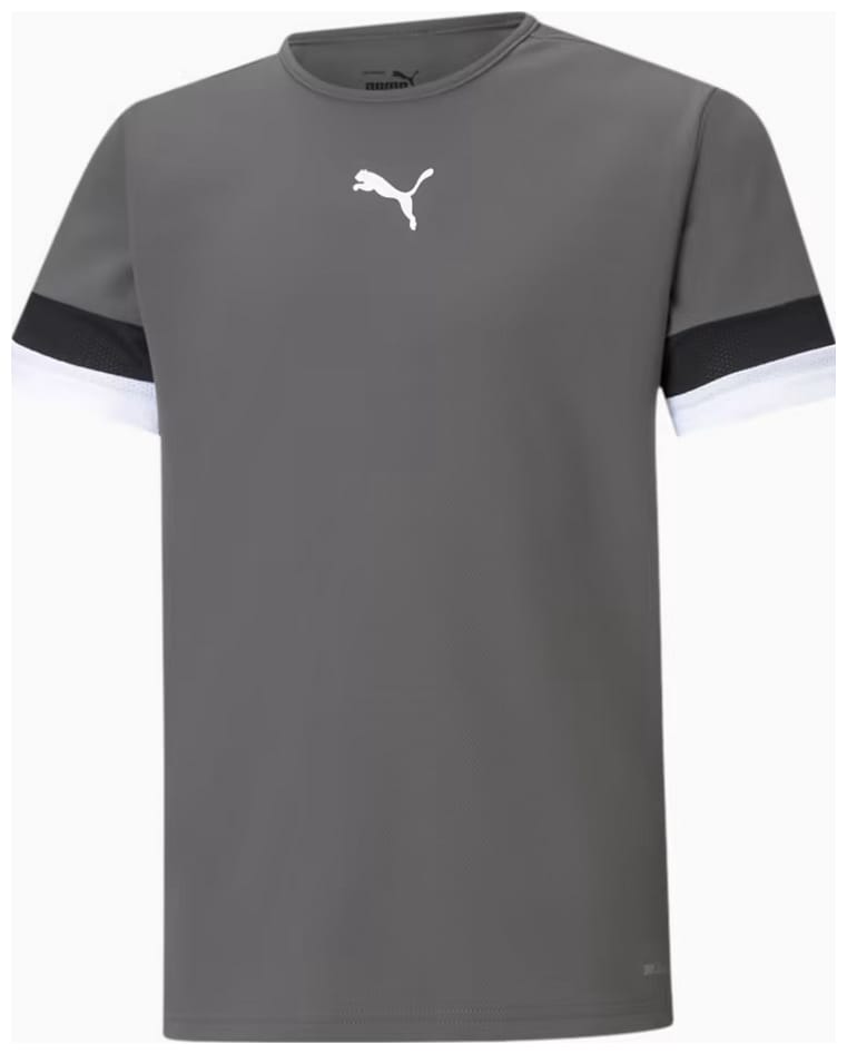 Футболка Puma teamRISE Jersey Jr сірий Діт 128 см Футболка Puma teamRISE Jersey Jr сірий Діт 128 см