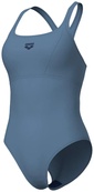 Купальник закритий для жінок Arena SOLID SWIMSUIT CONTROL PRO BAC сірий Жін. Зображення №2
