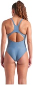 Купальник закритий для жінок Arena SOLID SWIMSUIT CONTROL PRO BAC сірий Жін. Зображення №5