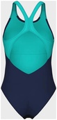 Купальник закрытый для женщин Arena FLOW SWIMSUIT V BACK LB темно-синий Жен 42. Изображение №2