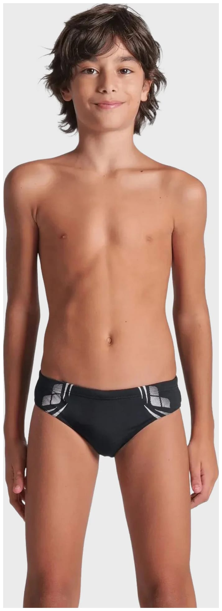 Плавки-сліпи для хлопчиків Arena POSEIDONIA SWIM BRIEFS чорний, білий Діт Плавки-сліпи для хлопчиків Arena POSEIDONIA SWIM BRIEFS чорний, білий Діт