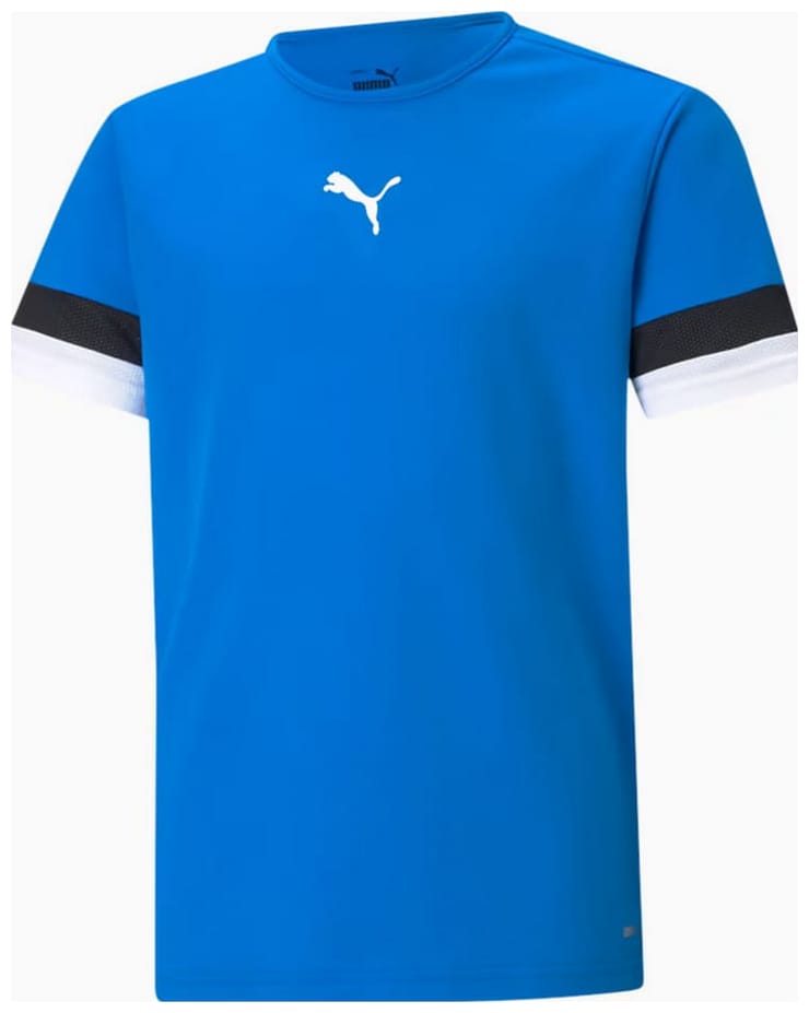 Футболка Puma teamRISE Jersey Jr синій Діт 140 см Футболка Puma teamRISE Jersey Jr синій Діт 140 см