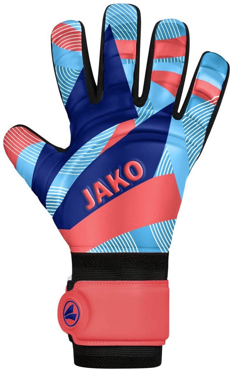 Рукавички воротарські Jako River Basic Junior RC помаранчевий, синій Діт 5 (16 см) Рукавички воротарські Jako River Basic Junior RC помаранчевий, синій Діт 5 (16 см)