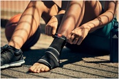 Фіксатор щиколотки Adidas Ankle Support чорний Уні L. Зображення №6 Фіксатор щиколотки Adidas Ankle Support чорний Уні L. Зображення №6