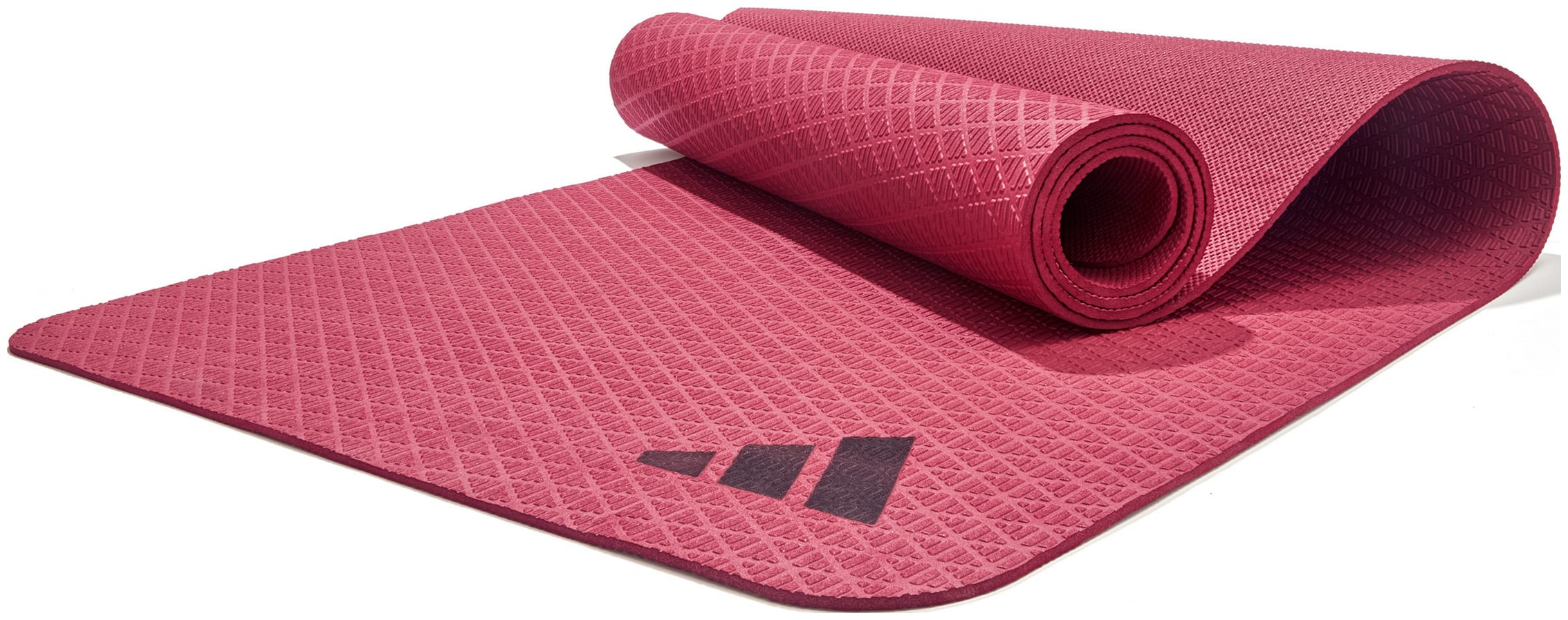 Килимок для йоги Adidas Yoga Mat бордовий Уні 176 х 61 х 0,4 см Килимок для йоги Adidas Yoga Mat бордовий Уні 176 х 61 х 0,4 см