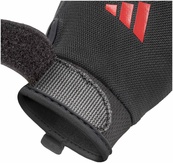 Перчатки для тренировок Adidas Essential Training Gloves черный, красный Уни XS. Изображение №3 Перчатки для тренировок Adidas Essential Training Gloves черный, красный Уни XS. Изображение №3