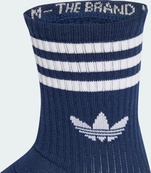 Носки Adidas 3S CREW S 3P белый, темно-синий Уни S (37-39). Изображение №3 Носки Adidas 3S CREW S 3P белый, темно-синий Уни S (37-39). Изображение №3