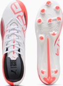 Бутси Puma ULTRA 5 PLAY FG/AG білий, помаранчевий Уні 43. Изображение №5 Бутси Puma ULTRA 5 PLAY FG/AG білий, помаранчевий Уні 43. Изображение №5