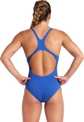 Купальник закритий для жінок Arena TEAM SWIMSUIT SWIM PRO SOLID синій Жін 40. Зображення №2 Купальник закритий для жінок Arena TEAM SWIMSUIT SWIM PRO SOLID синій Жін 40. Зображення №2