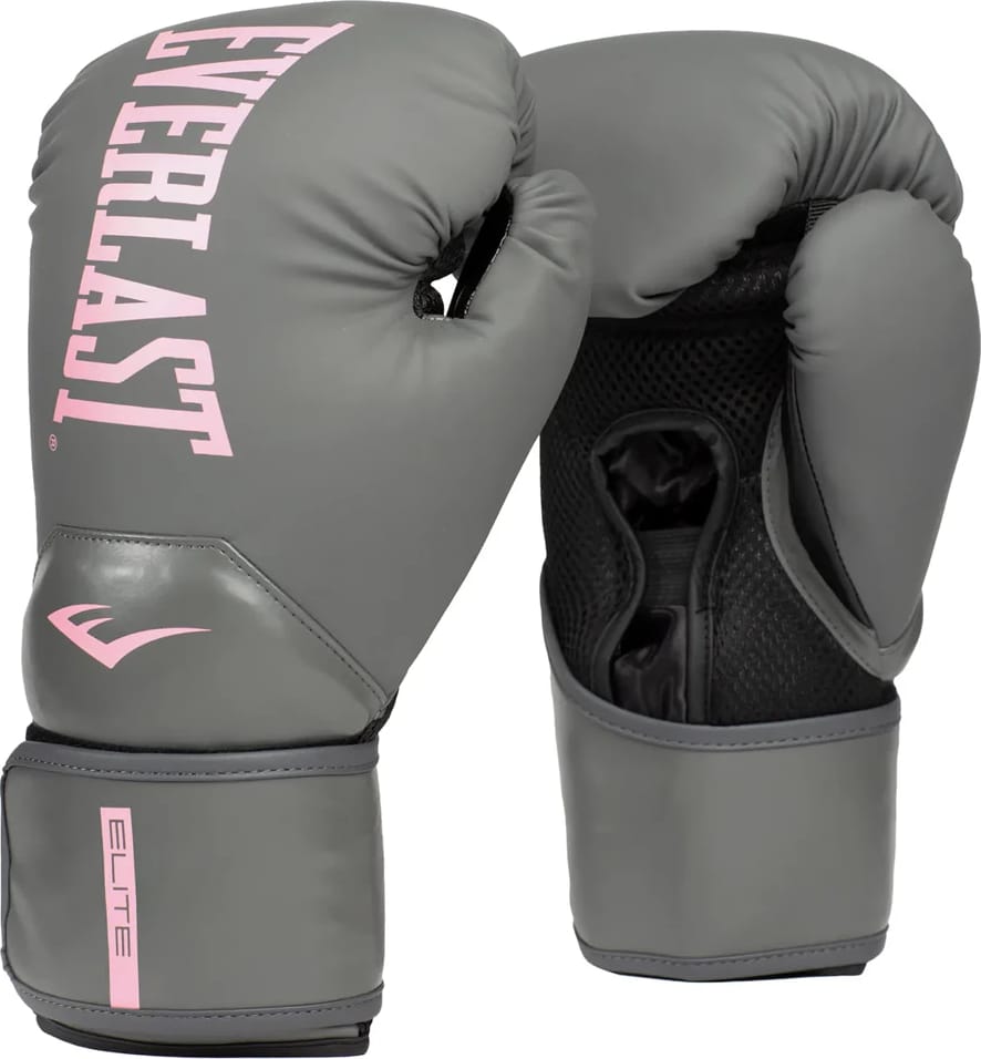 Боксерские перчатки Everlast ELITE 2 BOXING GLOVES серый, розовый 14 унций (P00003312) Боксерские перчатки Everlast ELITE 2 BOXING GLOVES серый, розовый 14 унций (P00003312)