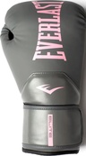 Боксерские перчатки Everlast ELITE 2 BOXING GLOVES серый, розовый 14 унций (P00003312). Изображение №2 Боксерские перчатки Everlast ELITE 2 BOXING GLOVES серый, розовый 14 унций (P00003312). Изображение №2