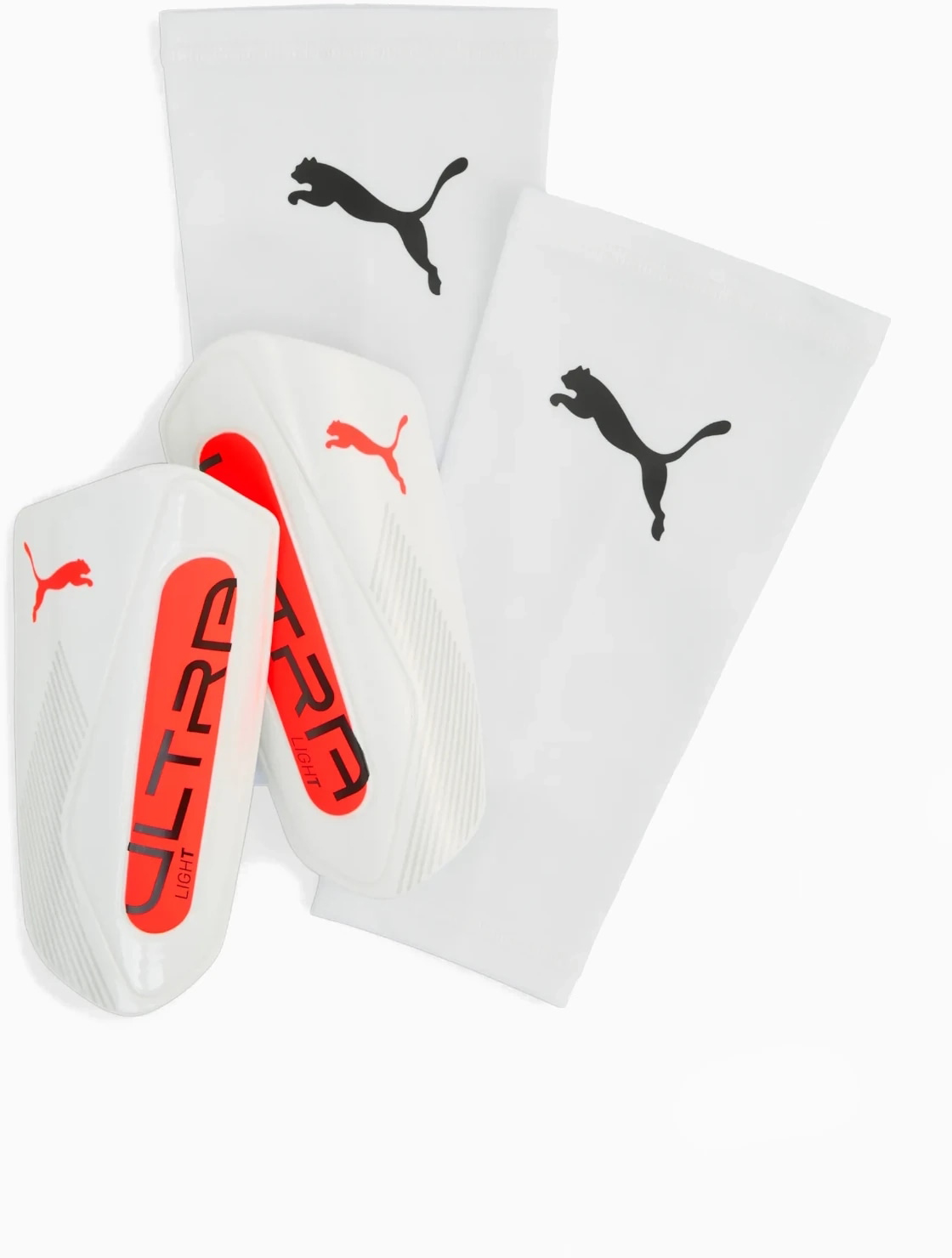 Щитки Puma ULTRA Light Sleeve білий дитячий L (зріст 155-175 см) (030989-01) Щитки Puma ULTRA Light Sleeve білий дитячий L (зріст 155-175 см) (030989-01)