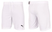 Шорты Puma teamRISE Short Jr белые детские 164 см (704943-03). Изображение №3 Шорты Puma teamRISE Short Jr белые детские 164 см (704943-03). Изображение №3