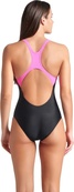 Купальник закритий для жіночок Arena GRAPHIC SWIMSUIT SWIM PRO BACK чорний, рожевий жіночий 44 (009024-590). Зображення №2 Купальник закритий для жіночок Arena GRAPHIC SWIMSUIT SWIM PRO BACK чорний, рожевий жіночий 44 (009024-590). Зображення №2