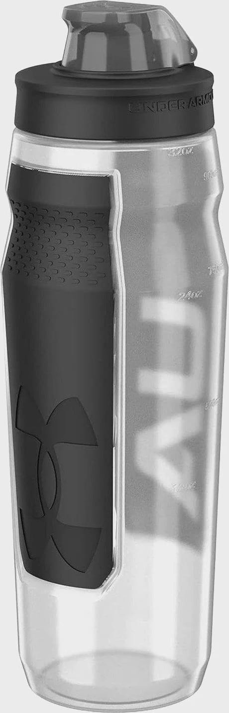 Бутылка Under Armour Playmaker Squeeze Clear 32oz прозрачная 950 мл (UA70320-80001) Бутылка Under Armour Playmaker Squeeze Clear 32oz прозрачная 950 мл (UA70320-80001)