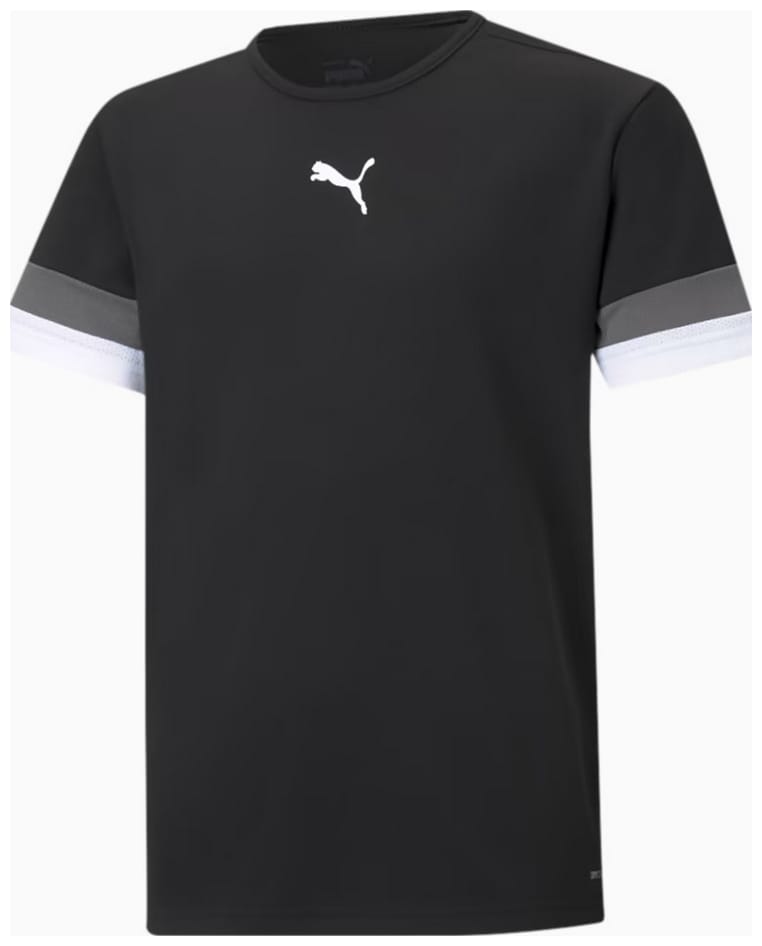 Футболка Puma teamRISE Jersey Jr чорний дитячий 128 см (704938-03) Футболка Puma teamRISE Jersey Jr чорний дитячий 128 см (704938-03)
