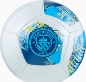М'яч футбольний Puma MCFC ftblNRGY Ball білий, синій 5 (084546-75). Изображение №2 М'яч футбольний Puma MCFC ftblNRGY Ball білий, синій 5 (084546-75). Изображение №2