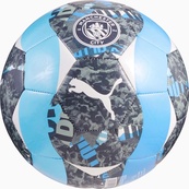 М'яч футбольний Puma MCFC Prematch Ball сірий, блакитний 5 (084548-74). Изображение №2 М'яч футбольний Puma MCFC Prematch Ball сірий, блакитний 5 (084548-74). Изображение №2