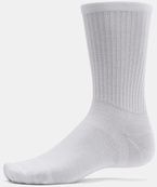 Носки Under Armour Essential 6pk Crew белый LG (1387058-100). Изображение №4 Носки Under Armour Essential 6pk Crew белый LG (1387058-100). Изображение №4