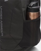 Рюкзак Under Armour Hustle Lite Backpack 26,5L чорний 31 х 47 х 17 см (6000399-001). Зображення №4 Рюкзак Under Armour Hustle Lite Backpack 26,5L чорний 31 х 47 х 17 см (6000399-001). Зображення №4