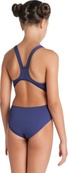 Купальник закритий для дівчат Arena TEAM SWIMSUIT SWIM TECH SOLID темно-синій дитячий 128 см (004764-750). Зображення №2 Купальник закритий для дівчат Arena TEAM SWIMSUIT SWIM TECH SOLID темно-синій дитячий 128 см (004764-750). Зображення №2