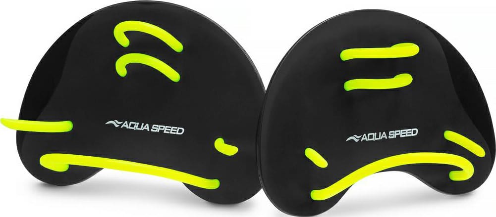Лопатки для плавання Aqua Speed Finger Paddles 62186 чорний One Size (723) Лопатки для плавання Aqua Speed Finger Paddles 62186 чорний One Size (723)